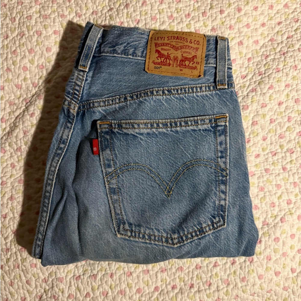 Levi's Light Blue Denim Jeans
